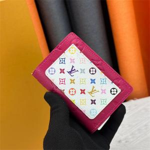 ルイヴィトン 偽物 カラフル 上品 マルチカラー カードケース おしゃれ LOUIS VUITTON