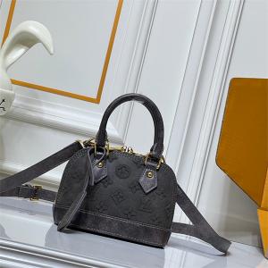 ルイヴィトン コピー 上品 高級 ブラック モノグラム ミニハンドバッグ LOUIS VUITTON