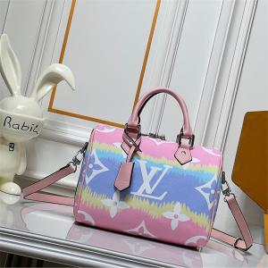 LOUIS VUITTON コピー 華やか 上質 ネイビー モノグラム ボストンバッグ ルイヴィトン