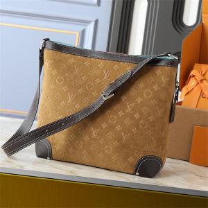 ルイヴィトン 偽物 クラシック 高級 ブラウン モノグラム ショルダーバッグ LOUIS VUITTON