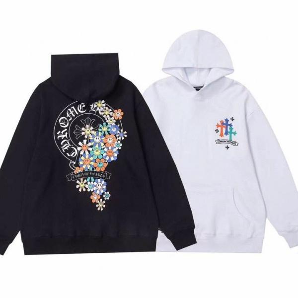 CHROME HEARTS スーパーコピー パーカー 華やか 花柄 スマイル デザイン お洒落 クロムハーツ