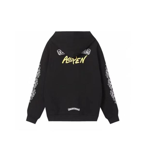 CHROME HEARTS コピー ジップパーカー 限定 高級感 ホースシュー スリーブデザイン クロムハーツ