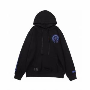 CHROME HEARTS スーパーコピー トレンド ブルー ロゴ 洗練 上質 パーカー クロムハーツ