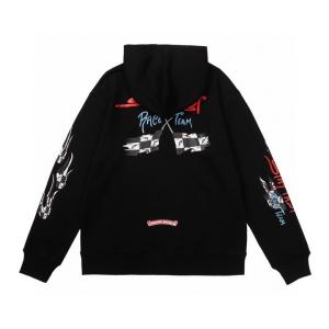 クロムハーツ スーパーコピー 炎袖 スタイリッシュ 高品質 精巧 パーカー CHROME HEARTS