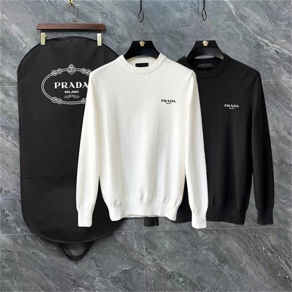 PRADA スーパーコピー ニット セーター シンプル 上品 クラシカル ファッション 長袖 プラダ