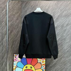 PRADA コピー スウェット トレーナー クラシック スタイリッシュ ブラック プラダ