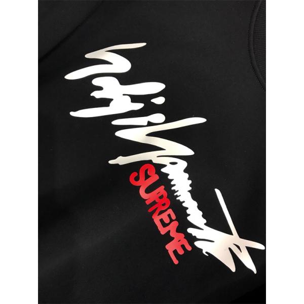 Supreme コピー 激安 シュプリーム 秋冬新作 ロゴプリント スウェット トレーナー 男女兼用 カップルペア 長袖 裏起毛 ストリート カジュアル コットン素材