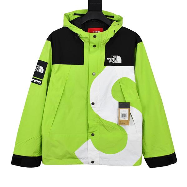  THE NORTH FACE 偽物 SUPREMEコラボ ジャケット 個性派 ストリート 高級感 Sロゴ ノースフェイス