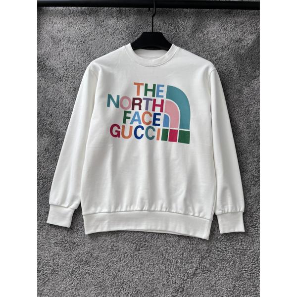 THE NORTH FACE コピー スウェット トレンド感 カラフル 高品質 GUCCIコラボ ノースフェイス