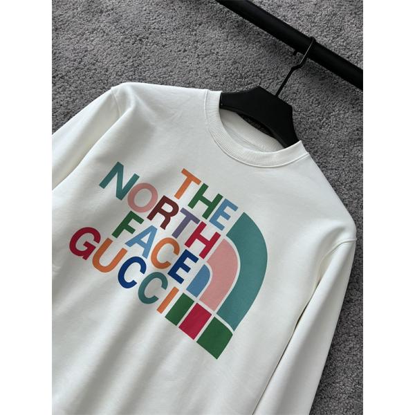 THE NORTH FACE コピー スウェット トレンド感 カラフル 高品質 GUCCIコラボ ノースフェイス