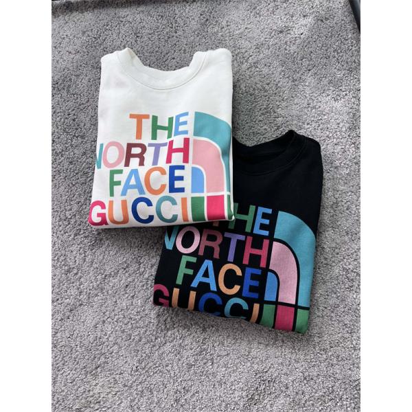 THE NORTH FACE コピー スウェット トレンド感 カラフル 高品質 GUCCIコラボ ノースフェイス