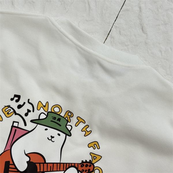 ノースフェイス コピー トレーナー ベーシック 快適 カジュアル クマギター柄 THE NORTH FACE