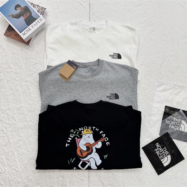 ノースフェイス コピー トレーナー ベーシック 快適 カジュアル クマギター柄 THE NORTH FACE