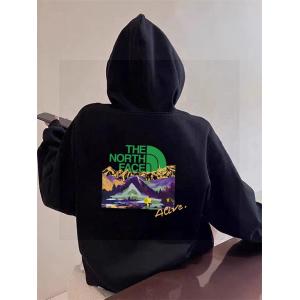 ノースフェイス 偽物  パーカー タイガーデザイン ストリート カジュアル ホワイト THE NORTH FACE