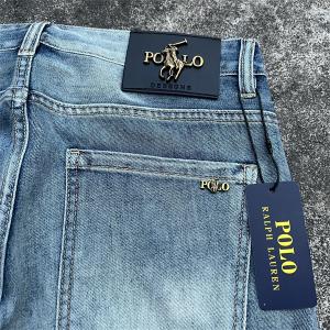 Ralph Lauren 激安 ラルフローレン デニムパンツ メンズ レディース兼用 ライトブルー ストレート ジーンズ ヴィンテージ ウォッシュ加工 カジュアル