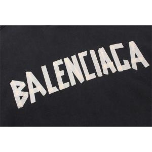 BALENCIAGA コピー 激安 バレンシアガ 25SS 新作 フーディ パーカー メンズ レディース兼用 ヴィンテージ加工 オーバーサイズ ストリート カジュアル トレーナー