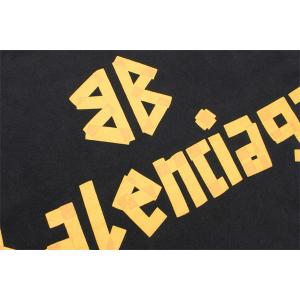 BALENCIAGA コピー 激安 バレンシアガ 25SS 新作 フーディ パーカー メンズ レディース兼用 ヴィンテージ加工 オーバーサイズ ストリート カジュアル トレーナー