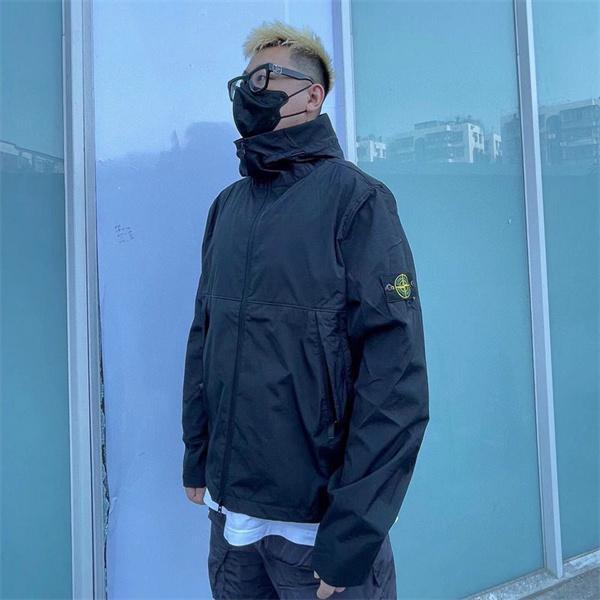 STONE ISLAND コピー ジャケット 秋冬 上質 トレンド フーデッドデザイン ストーンアイランド