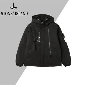  STONE ISLAND スーパーコピー ジャケット 防風 撥水 高品質 フーデッド 機能性アウター ストーンアイランド