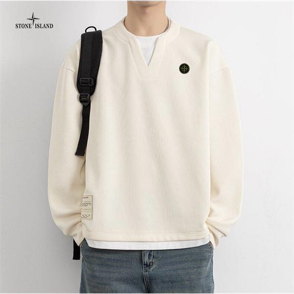 ストーンアイランド 偽物 スウェット トレーナー 高品質 カジュアル スタイリッシュデザイン STONE ISLAND