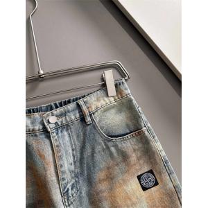 ストーンアイランド スーパーコピー デニムパンツ 高品質 ヴィンテージウォッシュ ダメージ加工 STONE ISLAND
