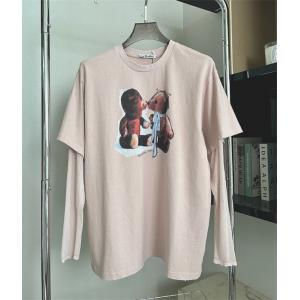 Acne Studios コピー 激安 アクネステュディオズ テディベアプリント ロングスリーブTシャツ メンズ レディース兼用 長袖 カジュアル トップス 春秋新作 かわいい