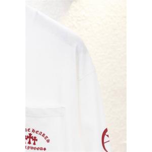 CHROME HEARTS スーパーコピー 洗練 上質 モード感のある ネイビー 長袖ｔシャツ ロゴ クロムハーツ