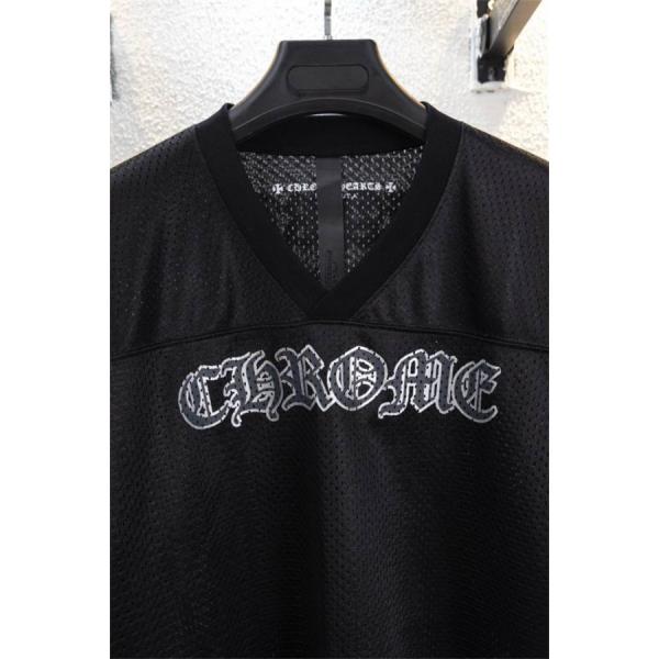 クロムハーツ コピー エッジの効いた ラグジュアリー メッシュ 長袖ｔシャツ CHROME HEARTS
