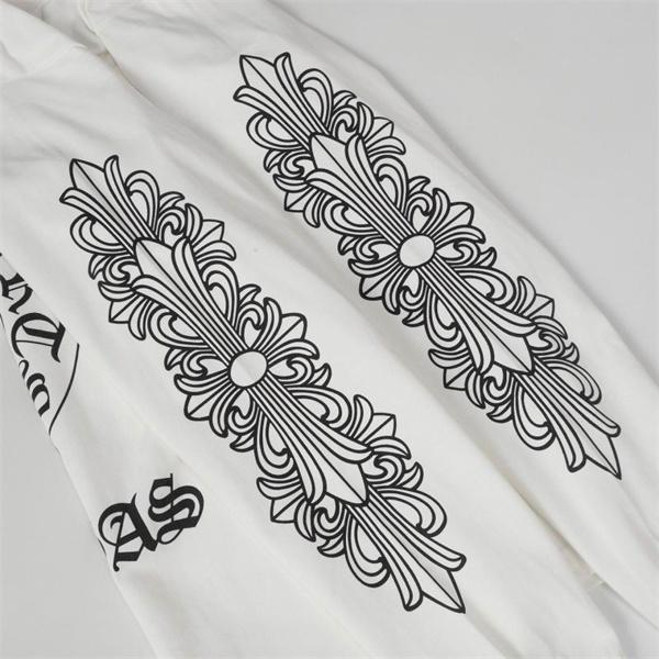 クロムハーツ コピー アーバンテイスト クールデザイン 長袖Tシャツ ラスベガスバックロゴ CHROME HEARTS