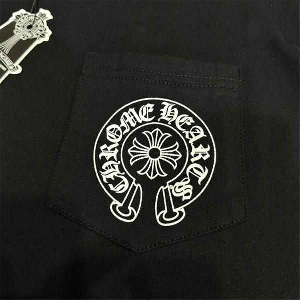 CHROME HEARTS コピー コンテンポラリー ストリート 長袖Tシャツ チェンドウリミテッドロゴ クロムハーツ