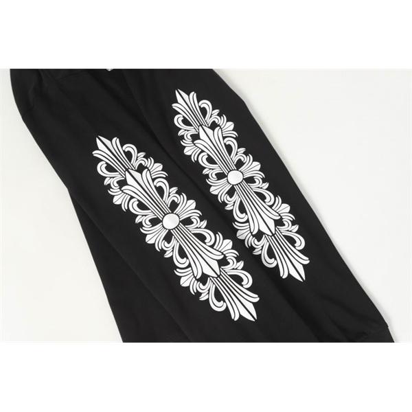 クロムハーツ 偽物 ダイナミック クールスタイル 長袖Tシャツ ASPENロゴデザイン CHROME HEARTS