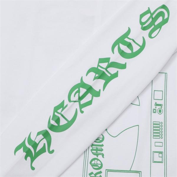 クロムハーツ 偽物 フレッシュ グラフィカル 長袖Tシャツ Aoyamaロゴプリント CHROME HEARTS