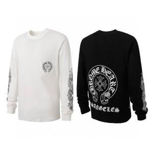 クロムハーツ コピー アーバンヴィンテージ 長袖Tシャツ ホースシューLAロゴデザイン CHROME HEARTS
