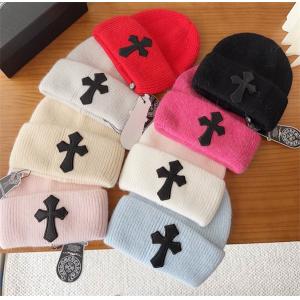クロムハーツ スーパーコピー カラーバリエーション クロスニット帽 ストリートスタイル CHROME HEARTS