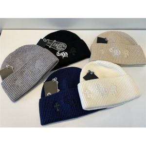 CHROME HEARTS スーパーコピー CHロゴ 刺繍 ニット帽 高品質 ストリート カジュアル クロムハーツ