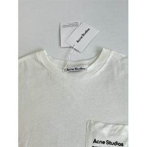 Acne Studios アクネ ストゥディオズ コピー 激安 25FW リネンコットン長袖Tシャツ メンズ レディース ユニセックス 高級混紡素材 北欧デザイン