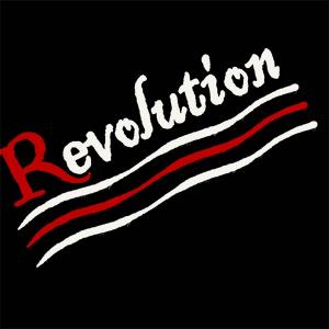 BALENCIAGA 偽物 スウェットシャツ Revolution 刺繍ロゴ ブラック カジュアル トップス バレンシアガ
