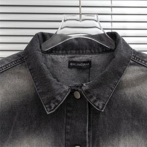 BALENCIAGA スーパーコピー デニムジャケット ヴィンテージウォッシュ加工 ジージャン バレンシアガ