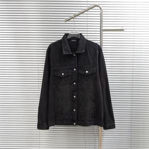 バレンシアガ スーパーコピー デニムジャケット シンプル 高品質 ヴィンテージ風 長袖 ジージャン BALENCIAGA