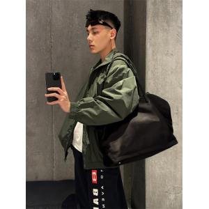 バレンシアガ 偽物 ナイロンブルゾン ミリタリー ロゴプリント シルエット カジュアル BALENCIAGA