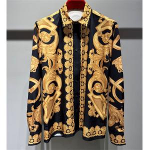 ヴェルサーチ長袖シャツコピー アイテム VERSACE 秋冬らしいカジュアルな雰囲気を持つ_ブランド コピー 激安(日本最大級)