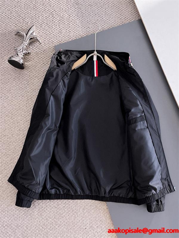 ウインドブレーカー メンズ トリコロールロゴ 撥水 ナイロンパーカー モンクレール MONCLER 偽物