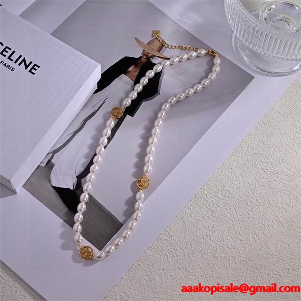 2025冬 人気パール×トリオンフ ネックレス セリーヌ Celine スーパー コピー 秋冬トレンドモデル