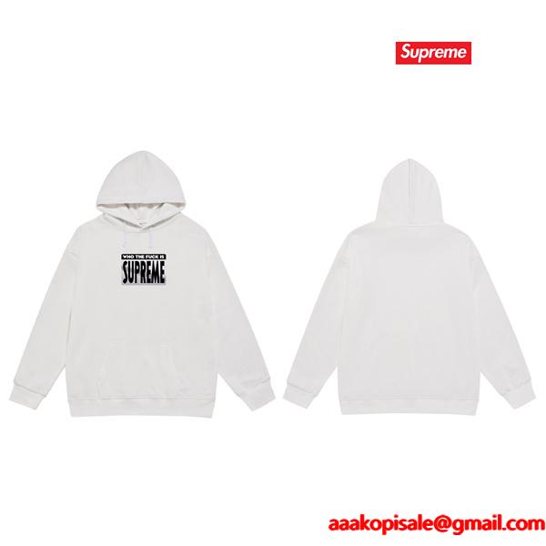 ブラック 2025秋冬 シンプルロゴ Supreme シュプリーム 偽物 ボックスロゴパーカー