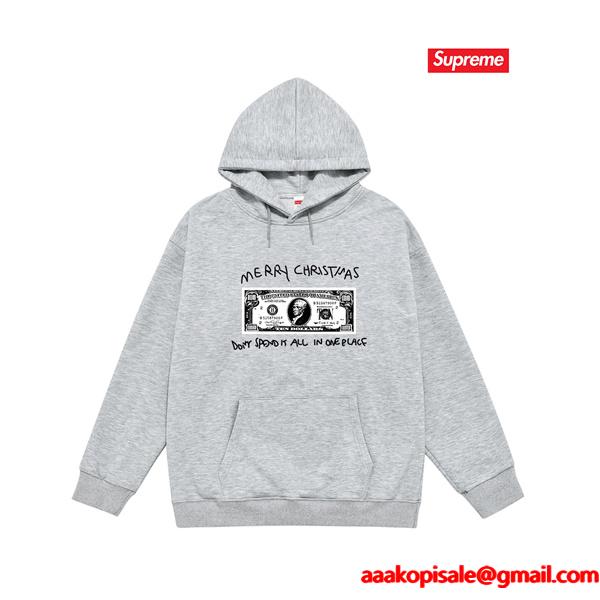 Supreme シュプリーム スーパーコピー ホワイト 2025秋冬 ホリデームード クリスマスパーカー