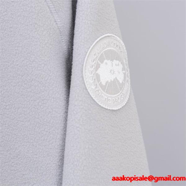 ブラック 2025秋冬 スタイリッシュ仕様 カナダグース Canada Goose コピー フルジップパーカー