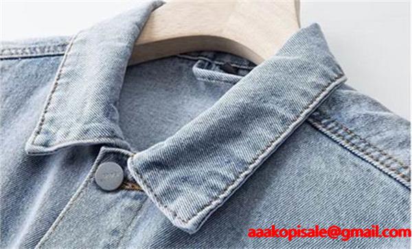 Canada Goose コピー デニムジャケット ブラックデニム 2025秋冬 ヴィンテージ風 カナダグース 