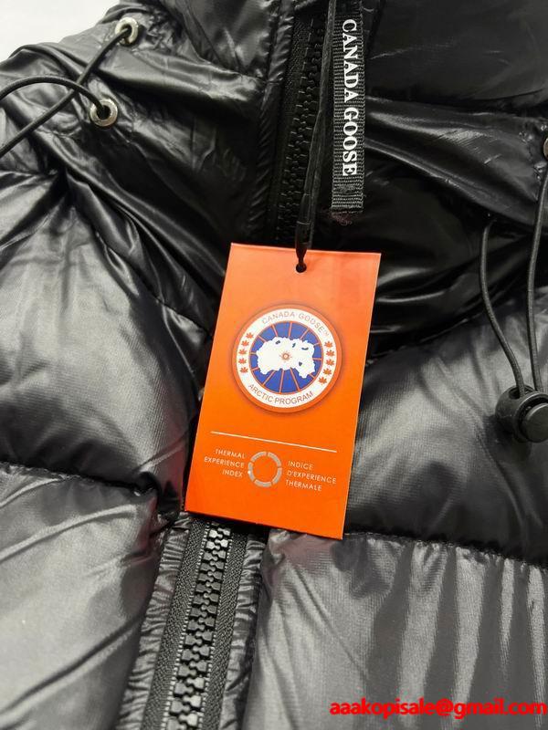 ブラック 2025秋冬 プレミアム防寒 カナダグース Canada Goose スーパーコピー ダウンジャケット