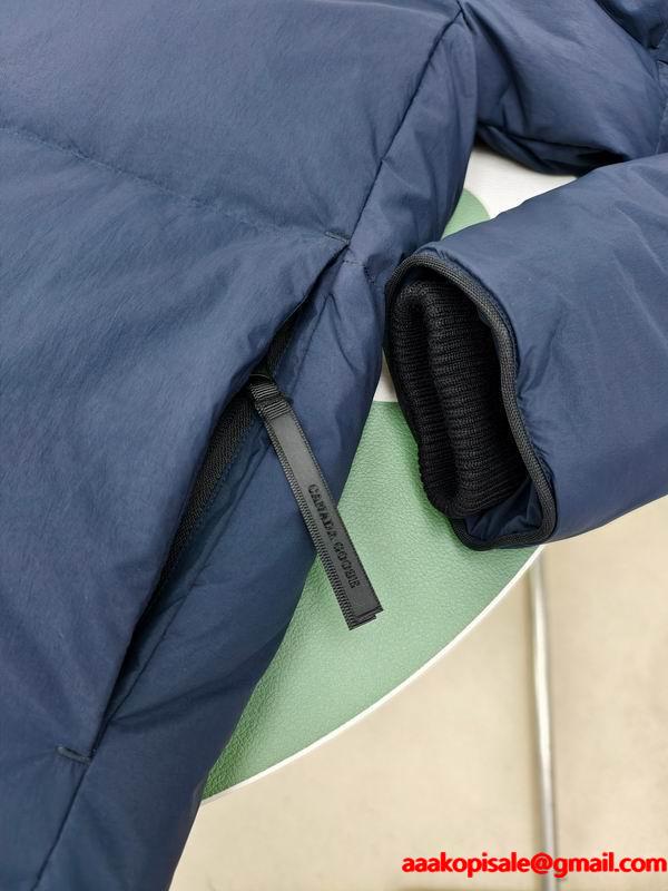 Canada Goose スーパーコピー ダウンジャケット ネイビー 2025秋冬 シンプルな カナダグース