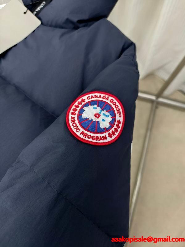 Canada Goose スーパーコピー ダウンジャケット ネイビー 2025秋冬 シンプルな カナダグース